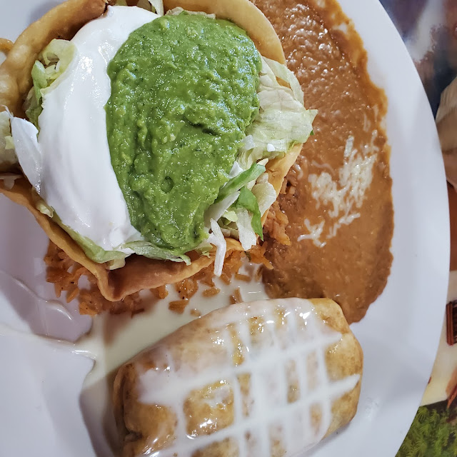 Seafood Chimichanga
