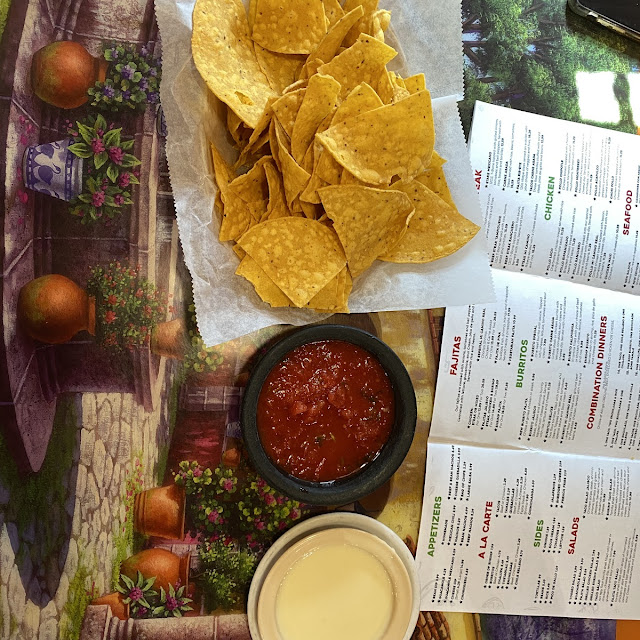 Chips Cheese and Salsa