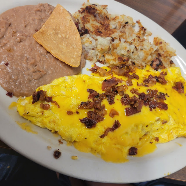 Bacon Egg and Cheese Omelette