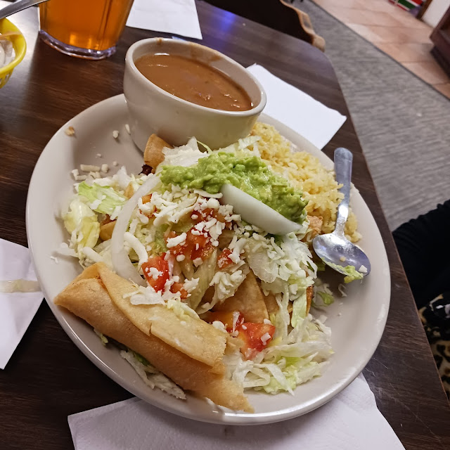 Flautas Combo Plate