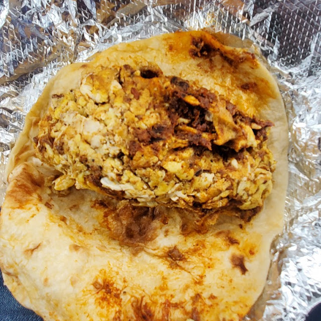 Chorizo and Egg Taco