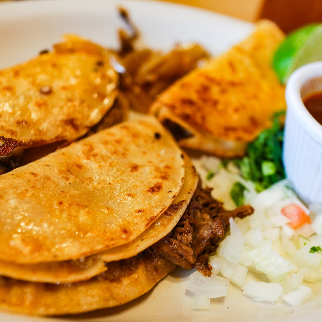 Quesabirria Tacos with Consome