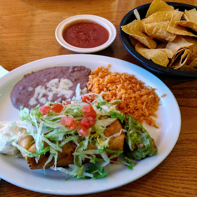 Chicken Chimichangas
