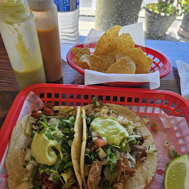 Beef Tacos with Cilantro and Onion