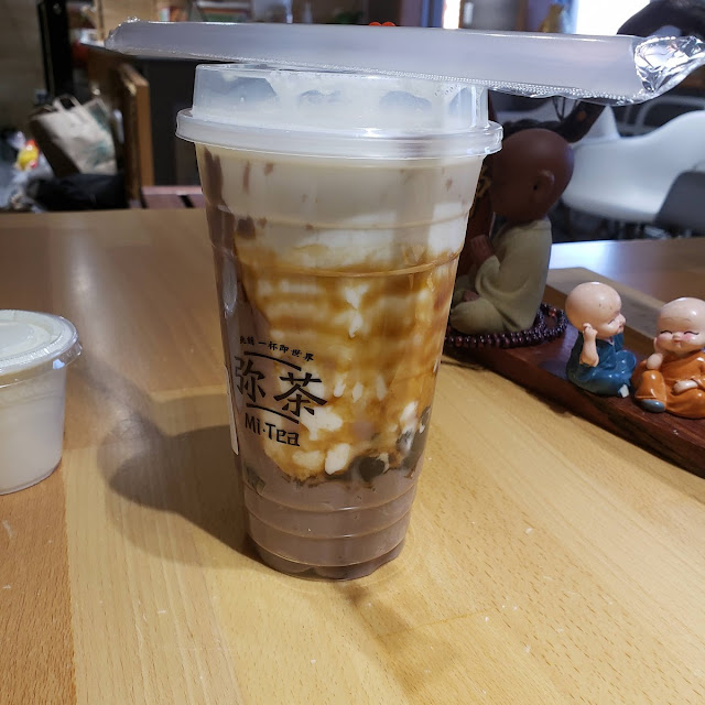 Brown Sugar Milk with Taro