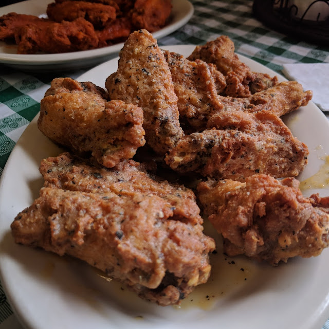 Medium Wings and Fries