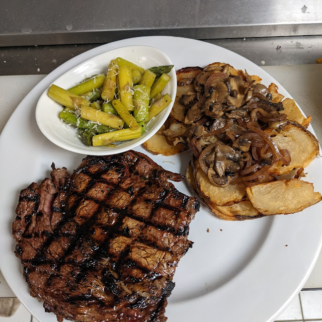 16 Oz Aged Then Marinated Ribeye Steak