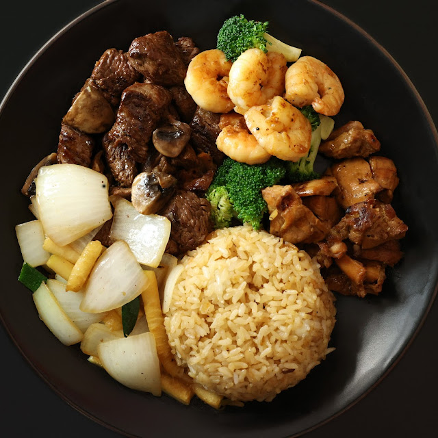 Hibachi Steak and Shrimp