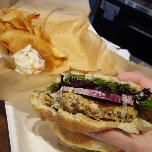 Crab Cake Sandwich