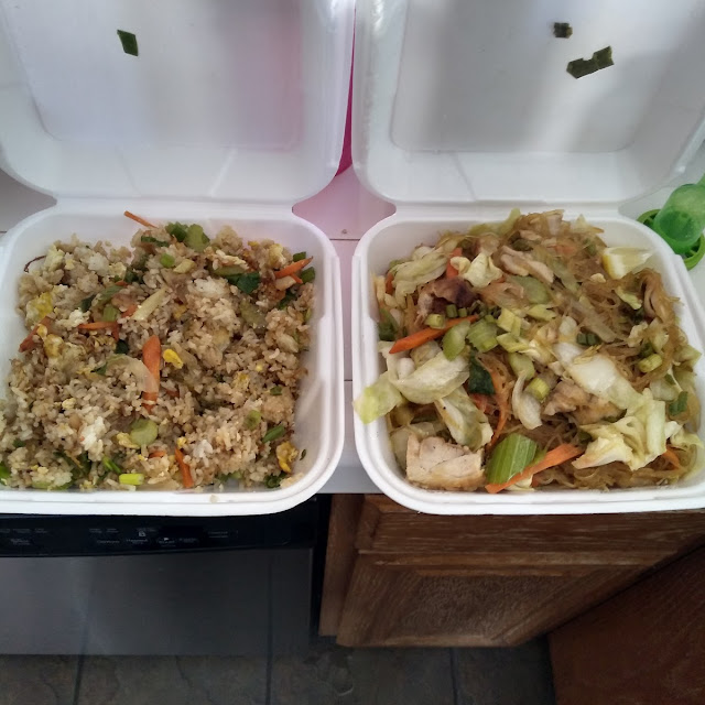 Millet Cafe Fried Rice and Pansit Noodles