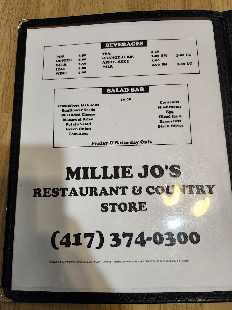 Millie Jo's Restaurant and Country Store