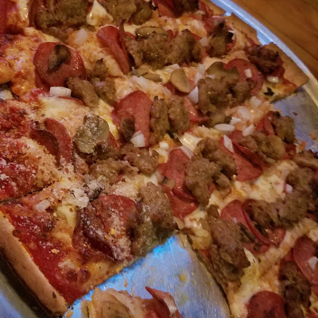 Sixteen Inch Pizza