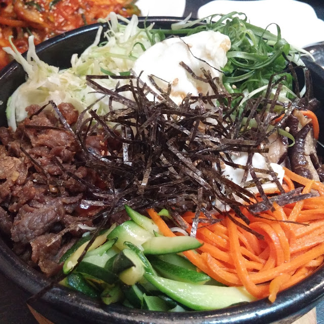 Nakji Dolsot Bibimbab