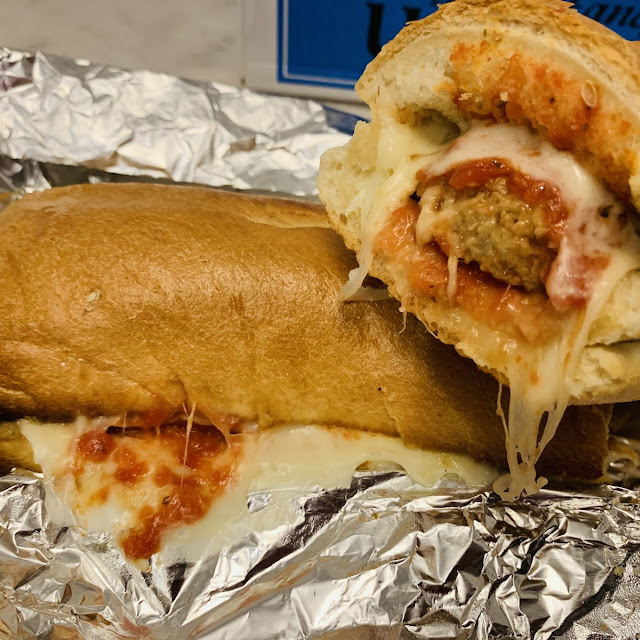 Meatball Parmesan Grinder