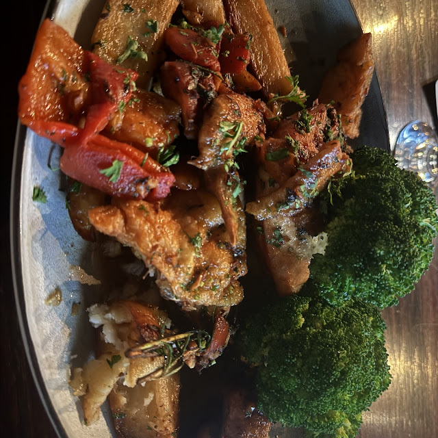 Chicken Vesuvio