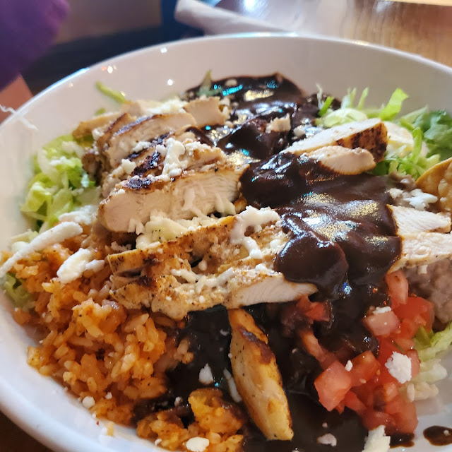 Mole Chicken Bowl