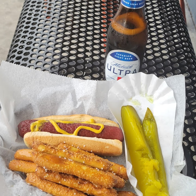 Hot Dog with Pickles