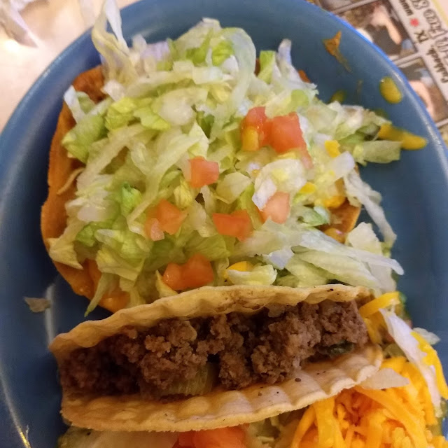 Crispy Tacos with Rice & Beans