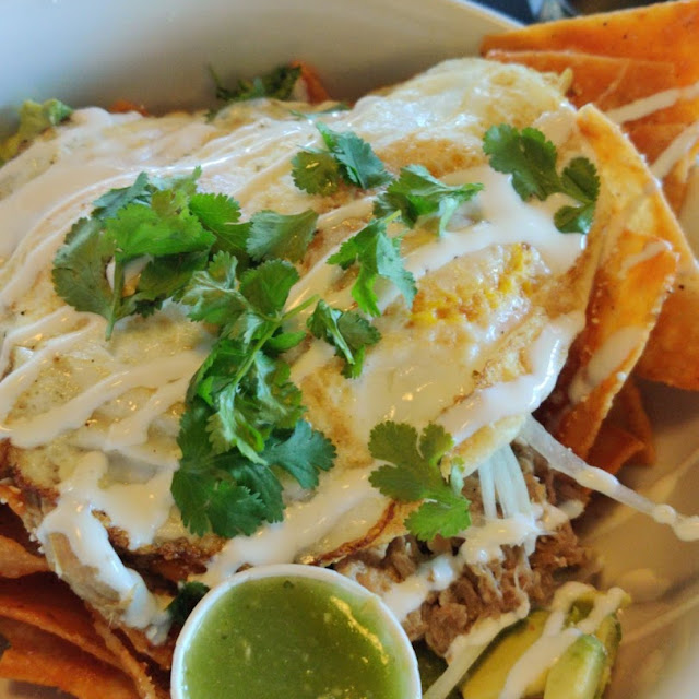 Chilaquiles with Pulled Pork