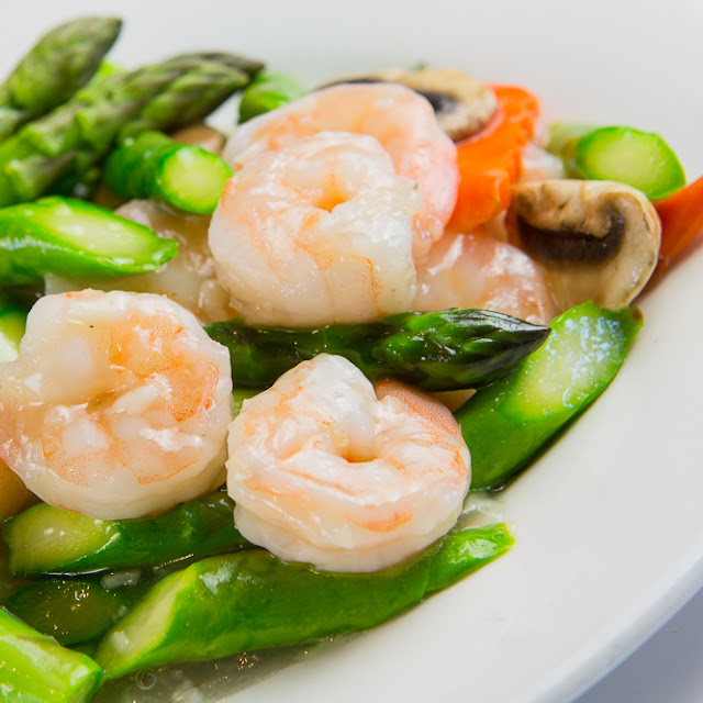 asparagus shrimp 芦笋虾