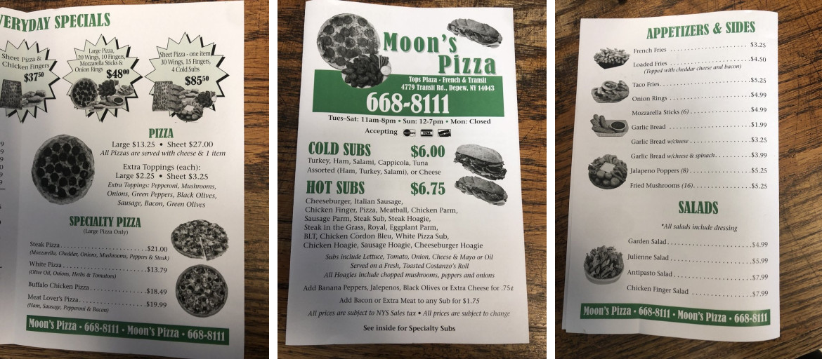Moon's Pizza