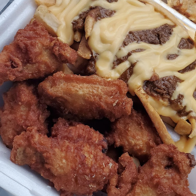 Wing Ding Dinner Chili Cheese Fries