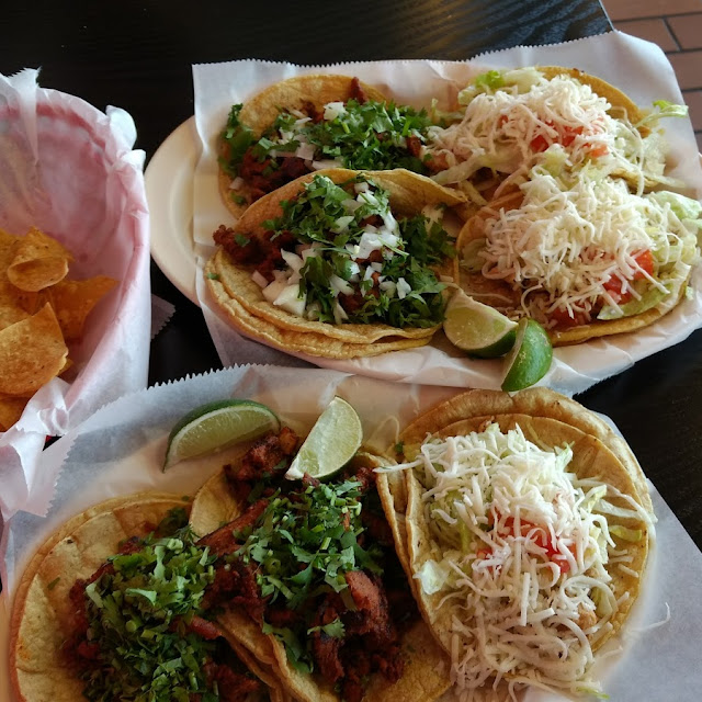 Chicken and Beef Tacos