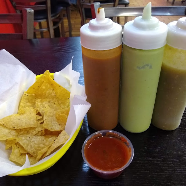 Hot Sauces Free Chips and Salsa