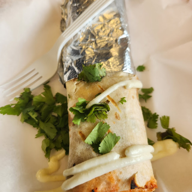 Chicken Kofta Kabob Wrap
