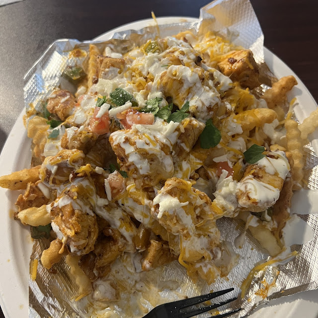Buffalo Chicken Loaded Fries