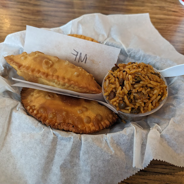 Empanadas with Rice and Peas