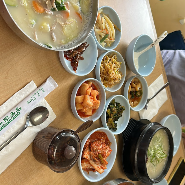 칼국수 삼계탕