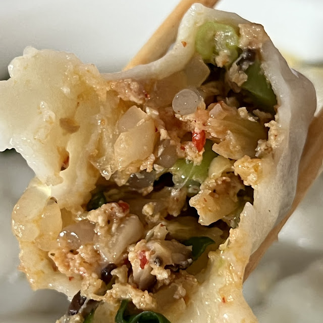 Pork & Kimchi Boiled Dumplings