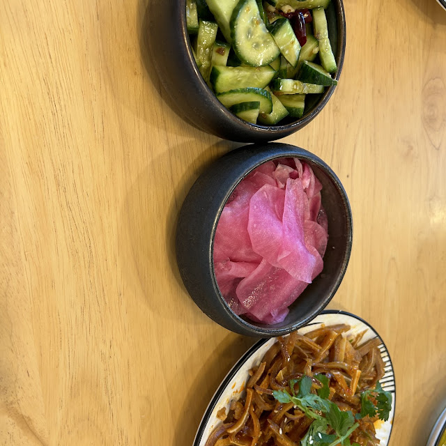 House Cucumbers Pink Radish Chilli Oil Pig Ears