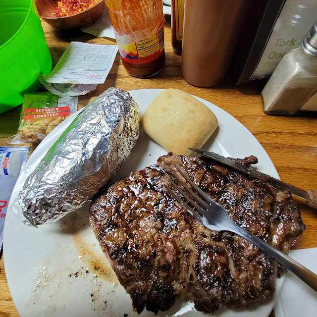 Large Steak Dinner