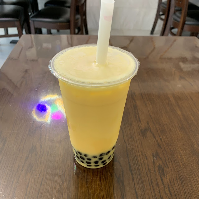 Mango Tea Boba De Mango