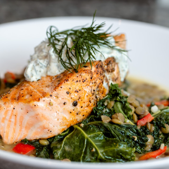 Pan-Roasted Salmon F25