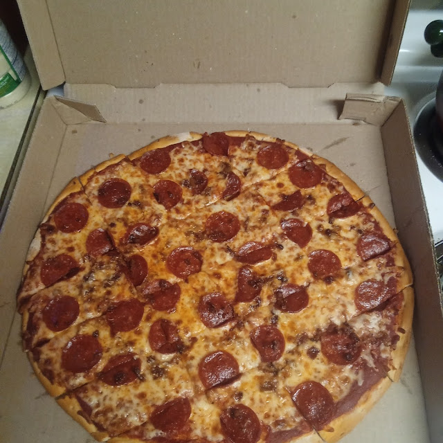 Pepperoni and Bacon and Cheese