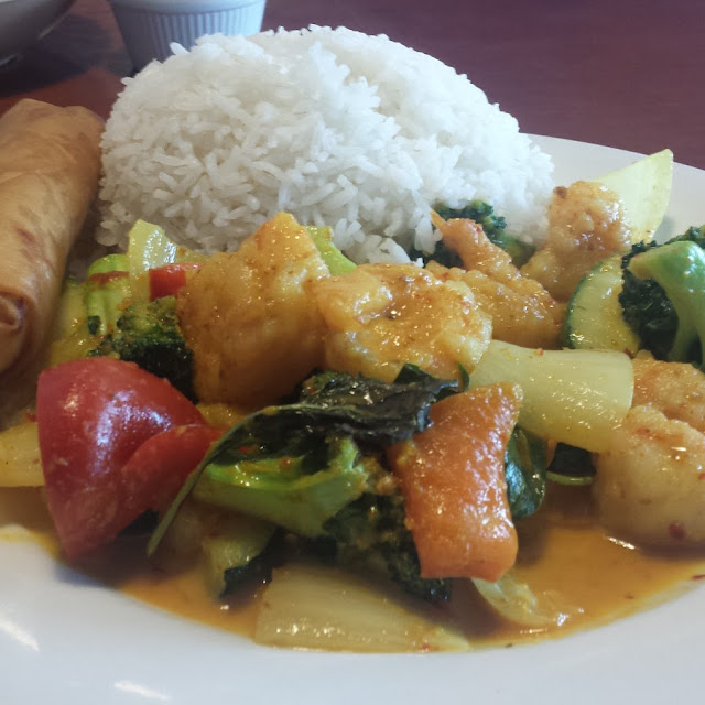 Thai Red Curry Shrimp