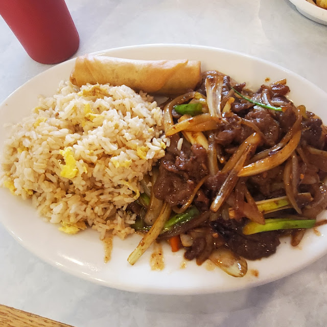 Mongolian Beef Combo Dinner
