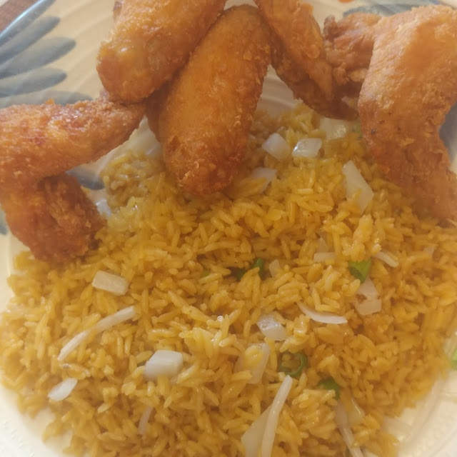 Chicken Wings w Fried Rice