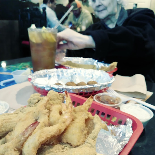 Fish and Hushpuppies