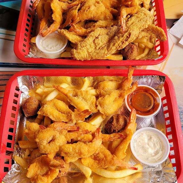 Large Shrimp and Fish & Shrimp