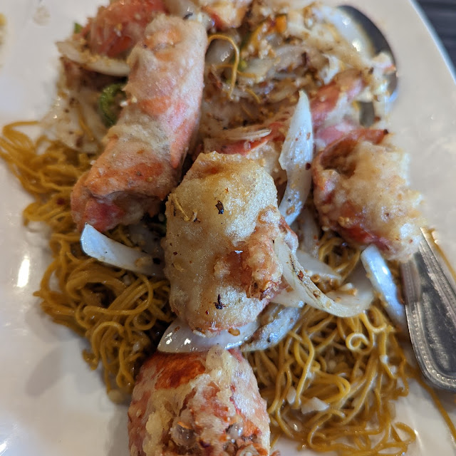 Lobster Garlic Noodles