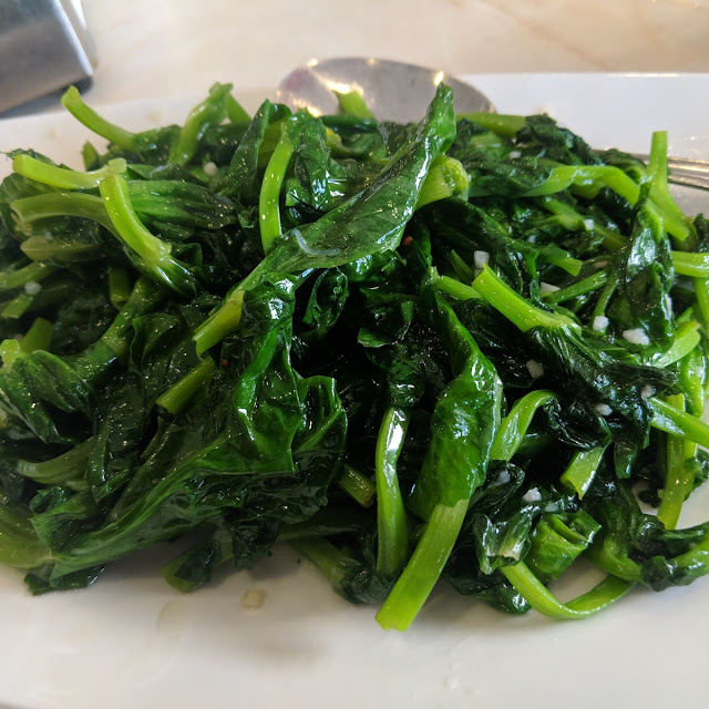 Toi Xao Rau Muong on Choy w Garlic