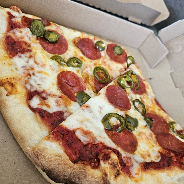 Pepperoni and Jalapeno Pizza