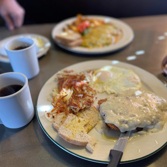 Chicken Fried Steak & Eggs