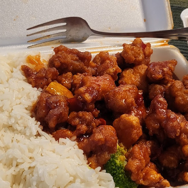 Orange Chicken White Rice