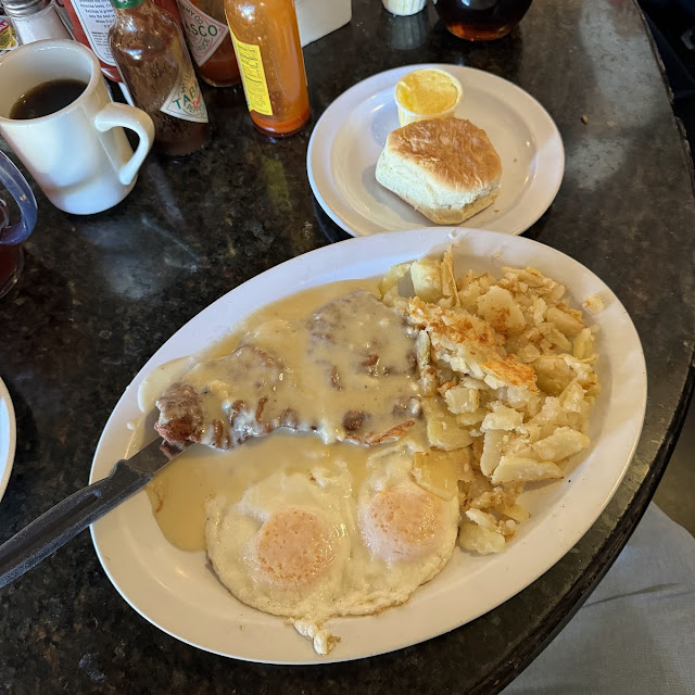 Chicken Fried Steak Biscuit