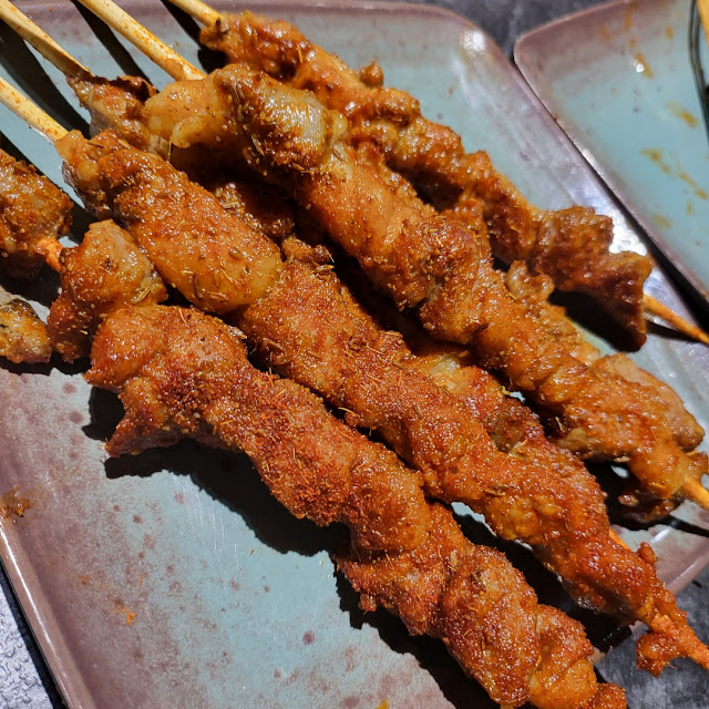 Chicken Skin Skewer